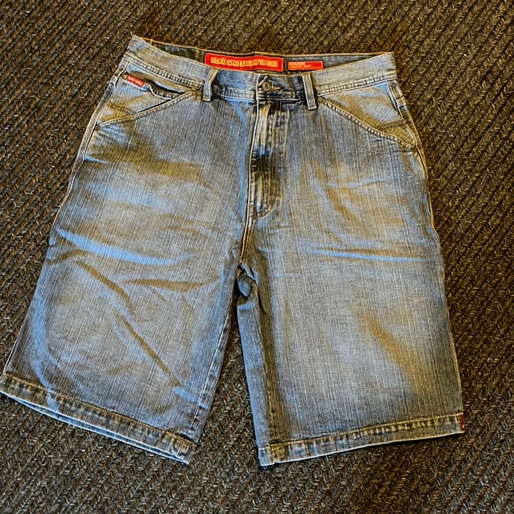 Ecko unlimited denim shorts